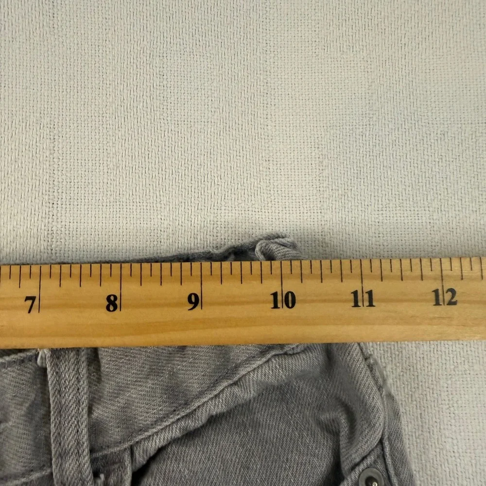 The Children's Place Boys Skinny Jeans Gray Adjustable Waist Size 7 Denim Pants